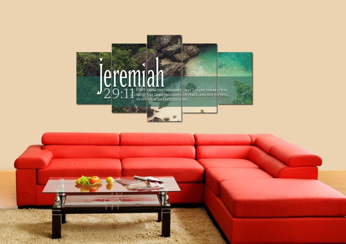 Jeremiah 2911 Kjv #12 Bible Verse Canvas Wall Art - Christian Canvas Wall Art
