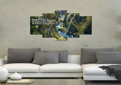 Jeremiah 2911 Kjv #14 Bible Verse Canvas Wall Art - Christian Canvas Wall Art