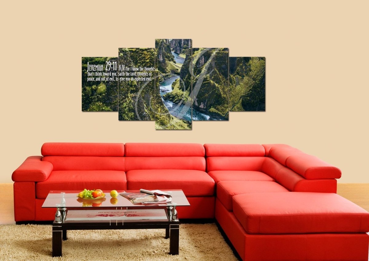 Jeremiah 2911 Kjv #14 Bible Verse Canvas Wall Art - Christian Canvas Wall Art