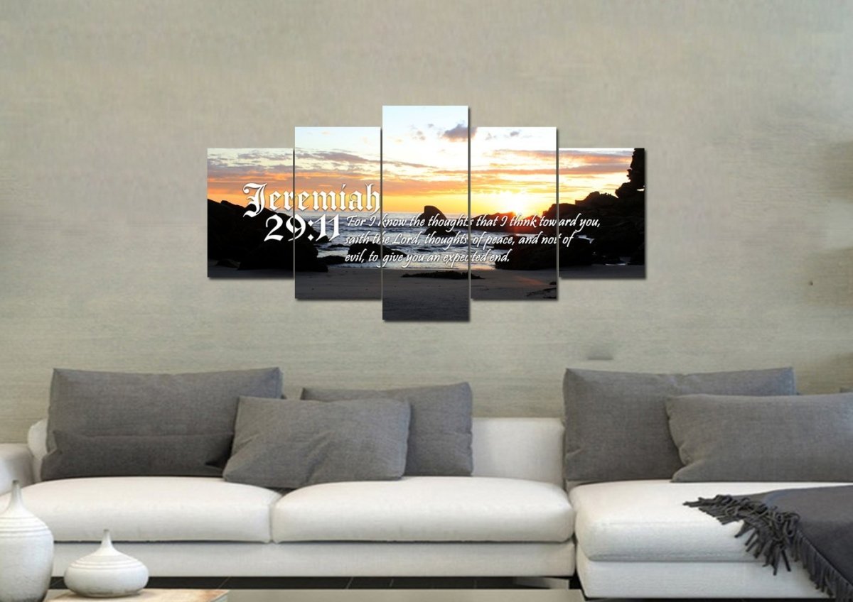Jeremiah 2911 Kjv Bible Verse Canvas Wall Art - Christian Canvas Wall Art