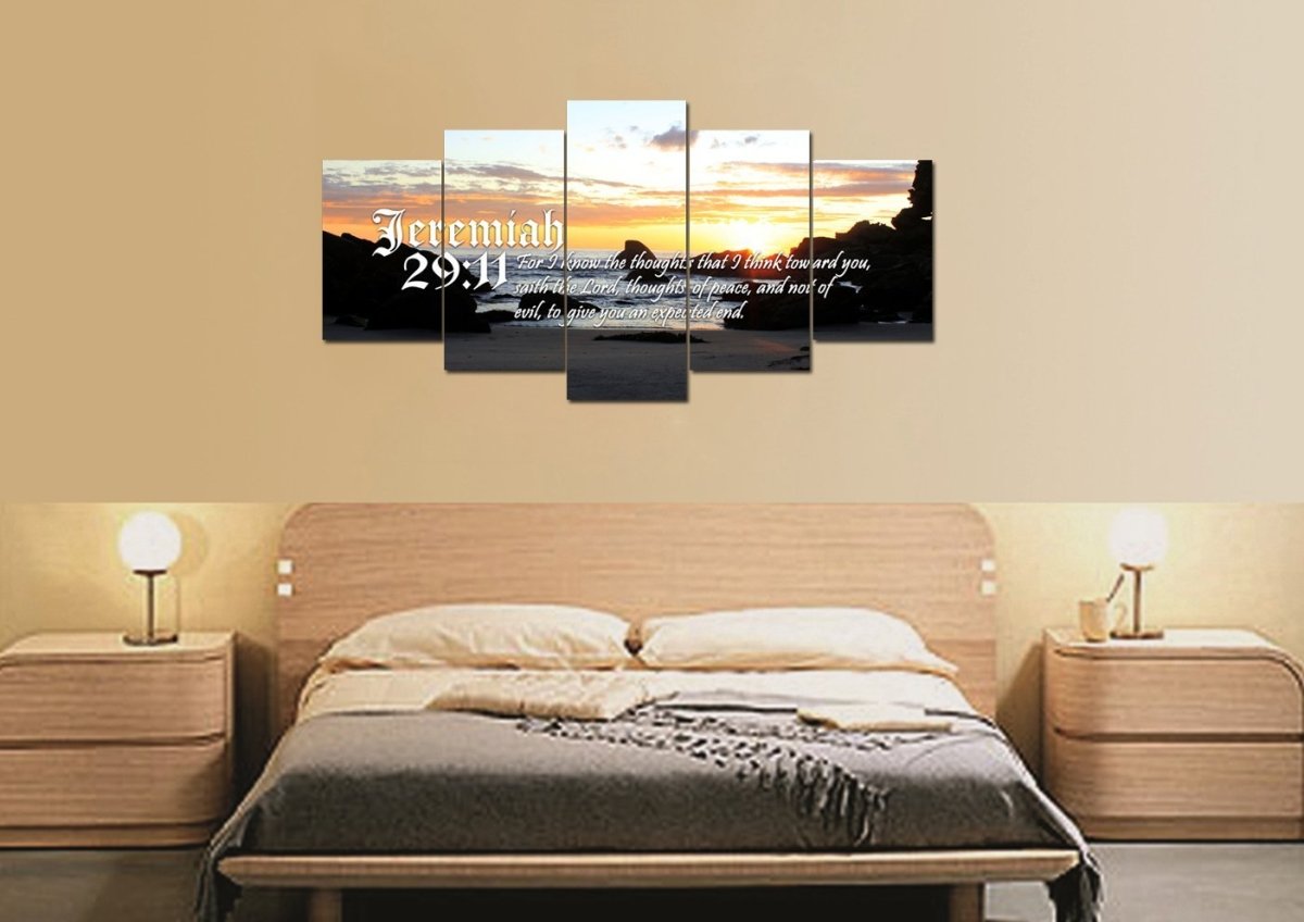 Jeremiah 2911 Kjv Bible Verse Canvas Wall Art - Christian Canvas Wall Art