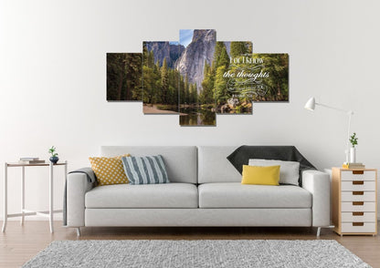 Jeremiah 2911 Kjv Bible Verse Canvas Wall Art