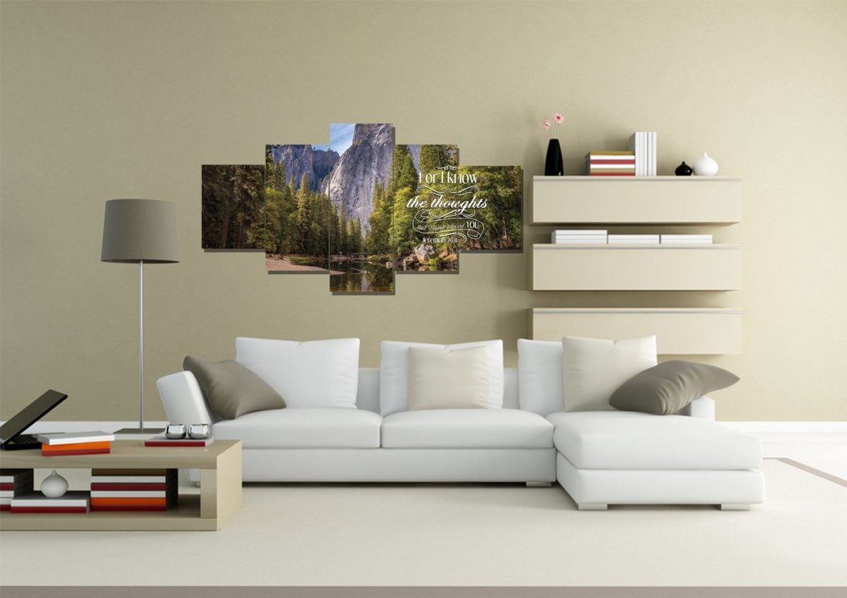 Jeremiah 2911 Kjv Bible Verse Canvas Wall Art