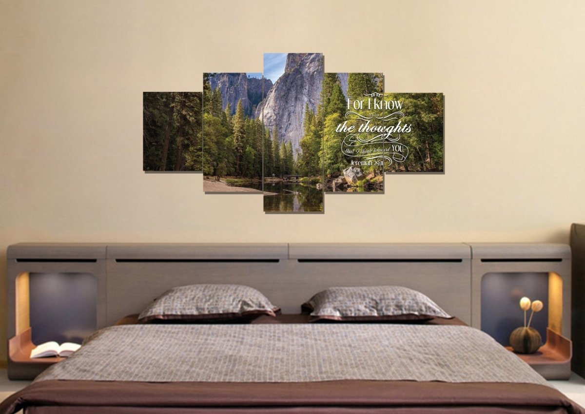 Jeremiah 2911 Kjv Bible Verse Canvas Wall Art