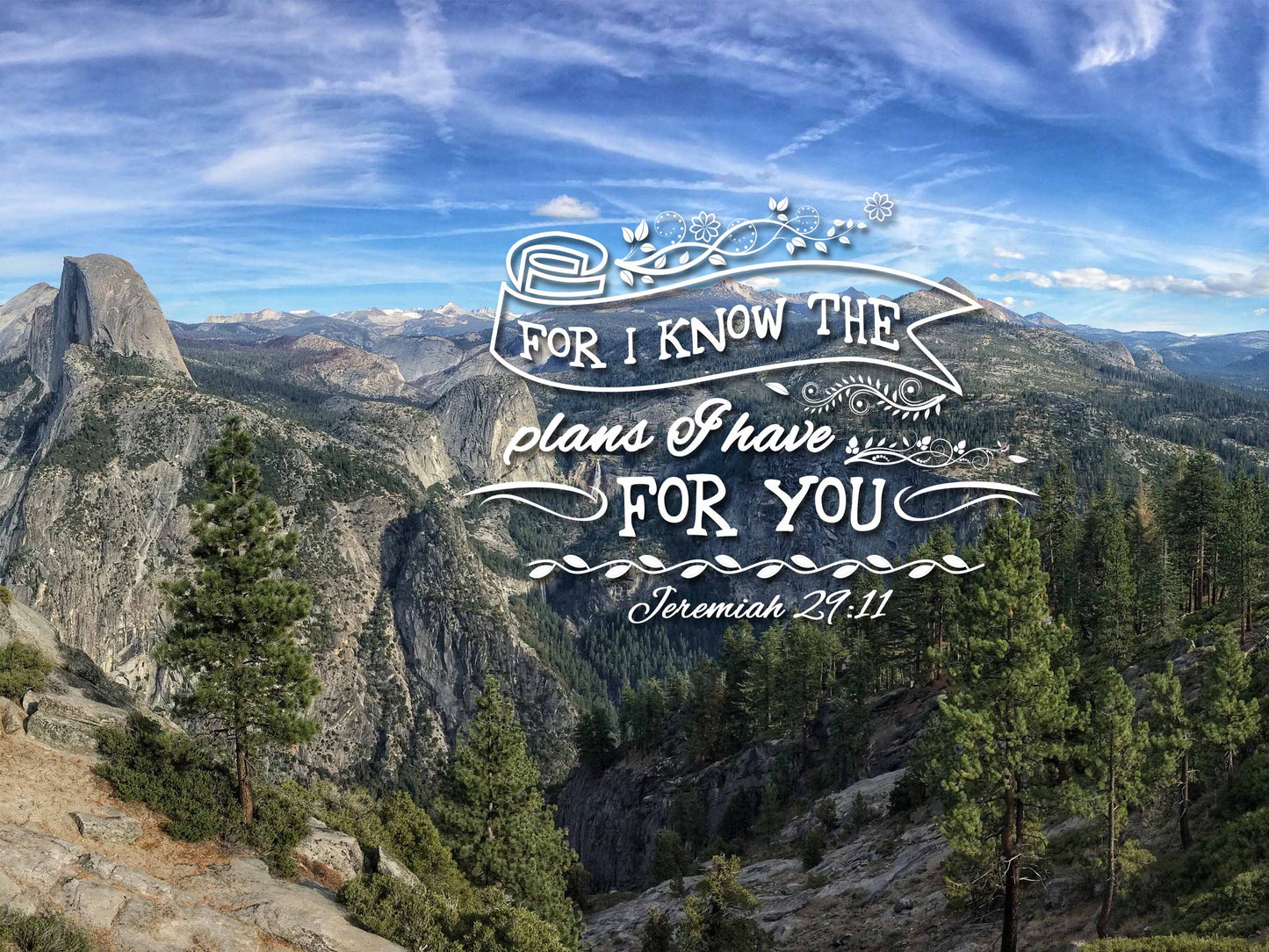 Jeremiah 2911 Niv #2 Bible Verse Canvas Wall Art - Christian Canvas Wall Art