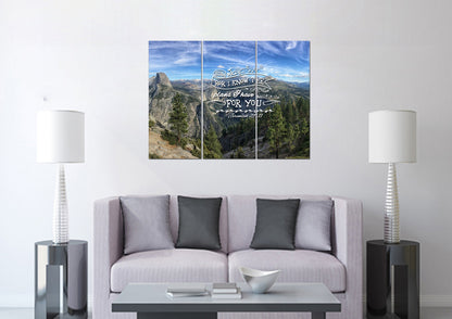 Jeremiah 2911 Niv #2 Bible Verse Canvas Wall Art - Christian Canvas Wall Art