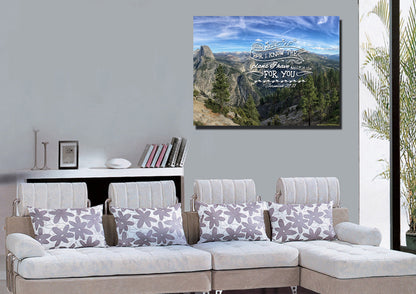 Jeremiah 2911 Niv #2 Bible Verse Canvas Wall Art - Christian Canvas Wall Art