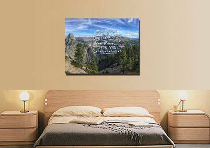 Jeremiah 2911 Niv #2 Bible Verse Canvas Wall Art - Christian Canvas Wall Art