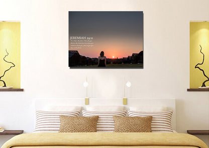 Jeremiah 2911 Niv #7 Bible Verse Canvas Wall Art - Christian Canvas Wall Art