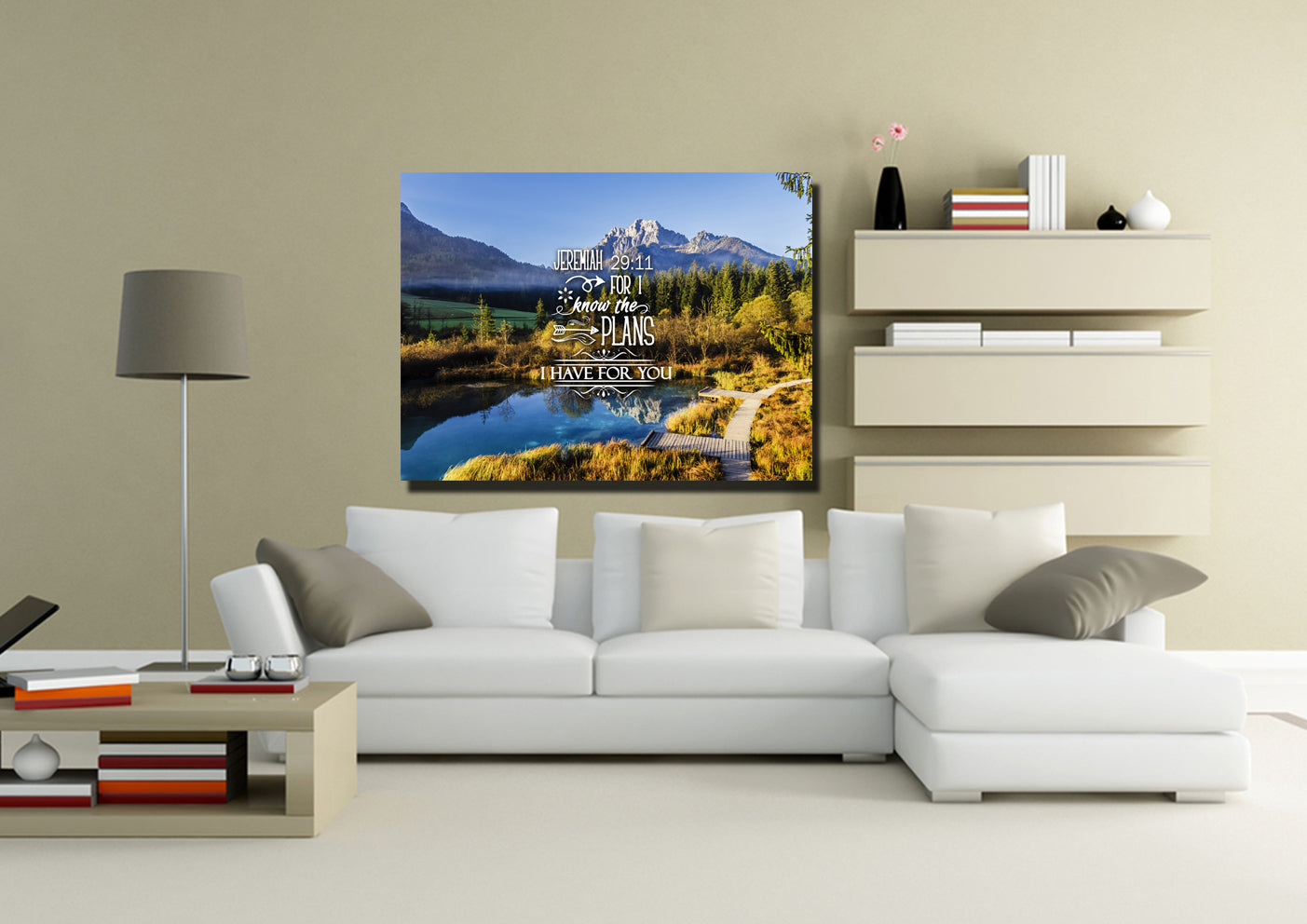 Jeremiah 2911 Niv #8 Bible Verse Canvas Wall Art - Christian Canvas Wall Art