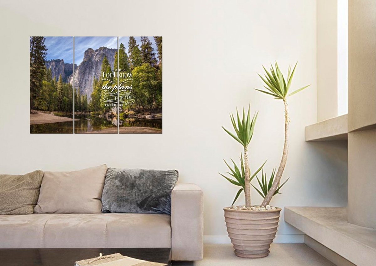 Jeremiah 2911 Niv Bible Verse Canvas Wall Art