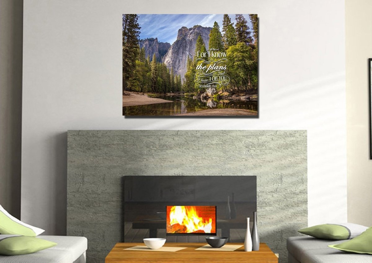 Jeremiah 2911 Niv Bible Verse Canvas Wall Art