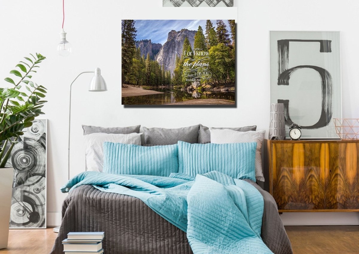 Jeremiah 2911 Niv Bible Verse Canvas Wall Art