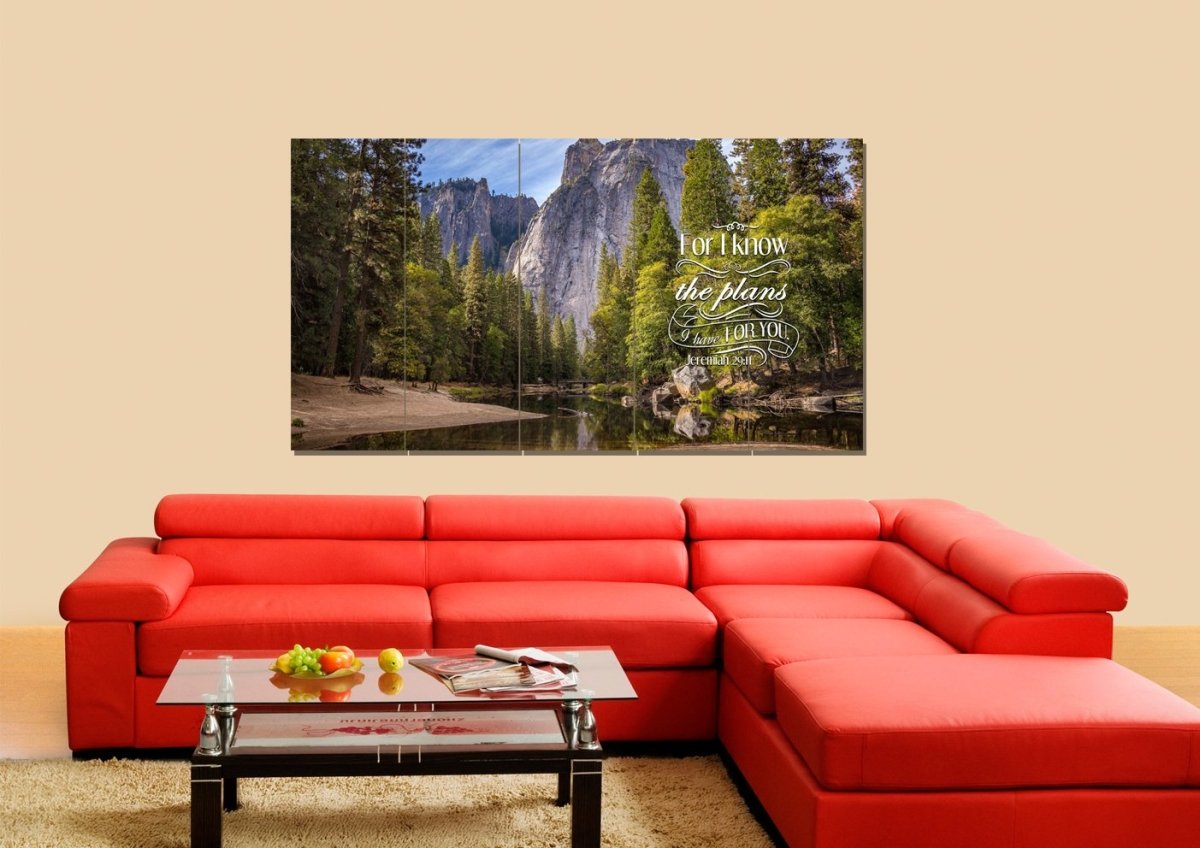 Jeremiah 2911 Niv Bible Verse Canvas Wall Art