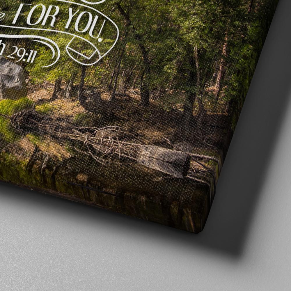 Jeremiah 2911 Niv Bible Verse Canvas Wall Art