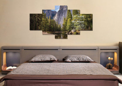 Jeremiah 2911 Niv Bible Verse Canvas Wall Art