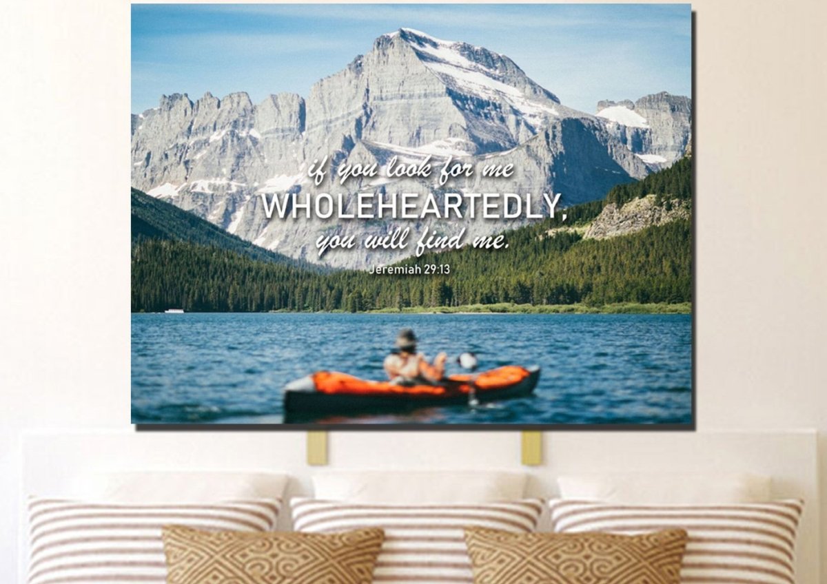 Jeremiah 2913 Canvas Wall Art Print - Christian Canvas Wall Art