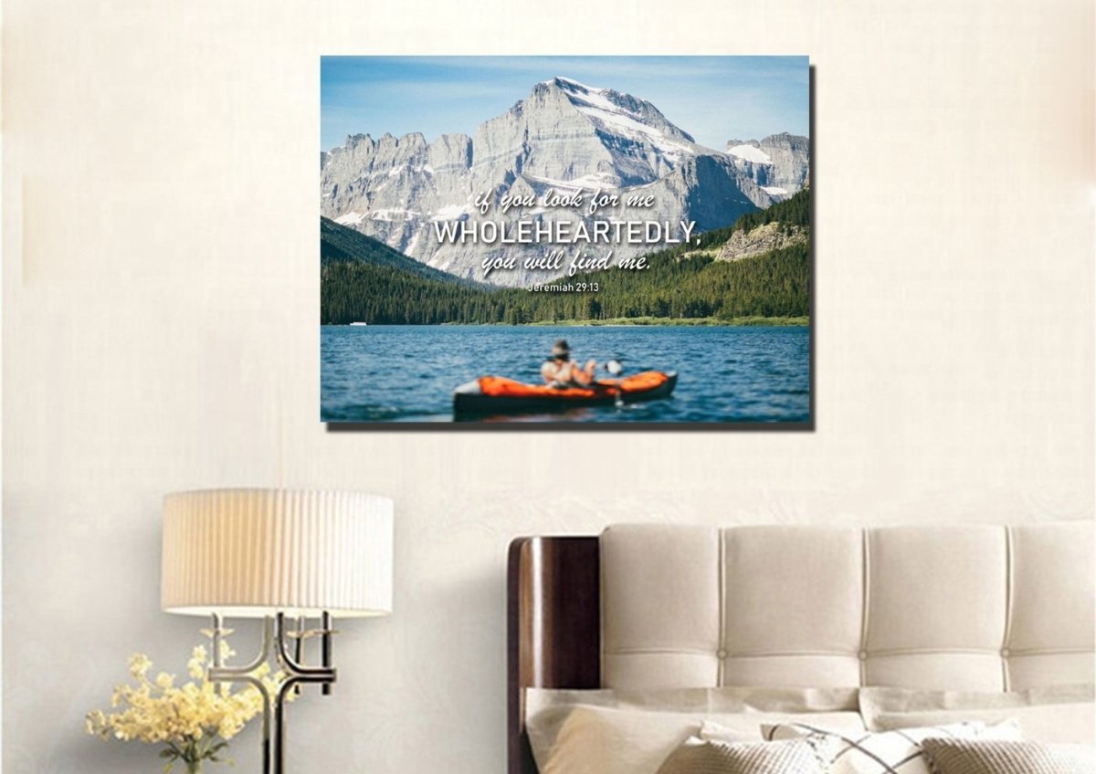 Jeremiah 2913 Canvas Wall Art Print - Christian Canvas Wall Art