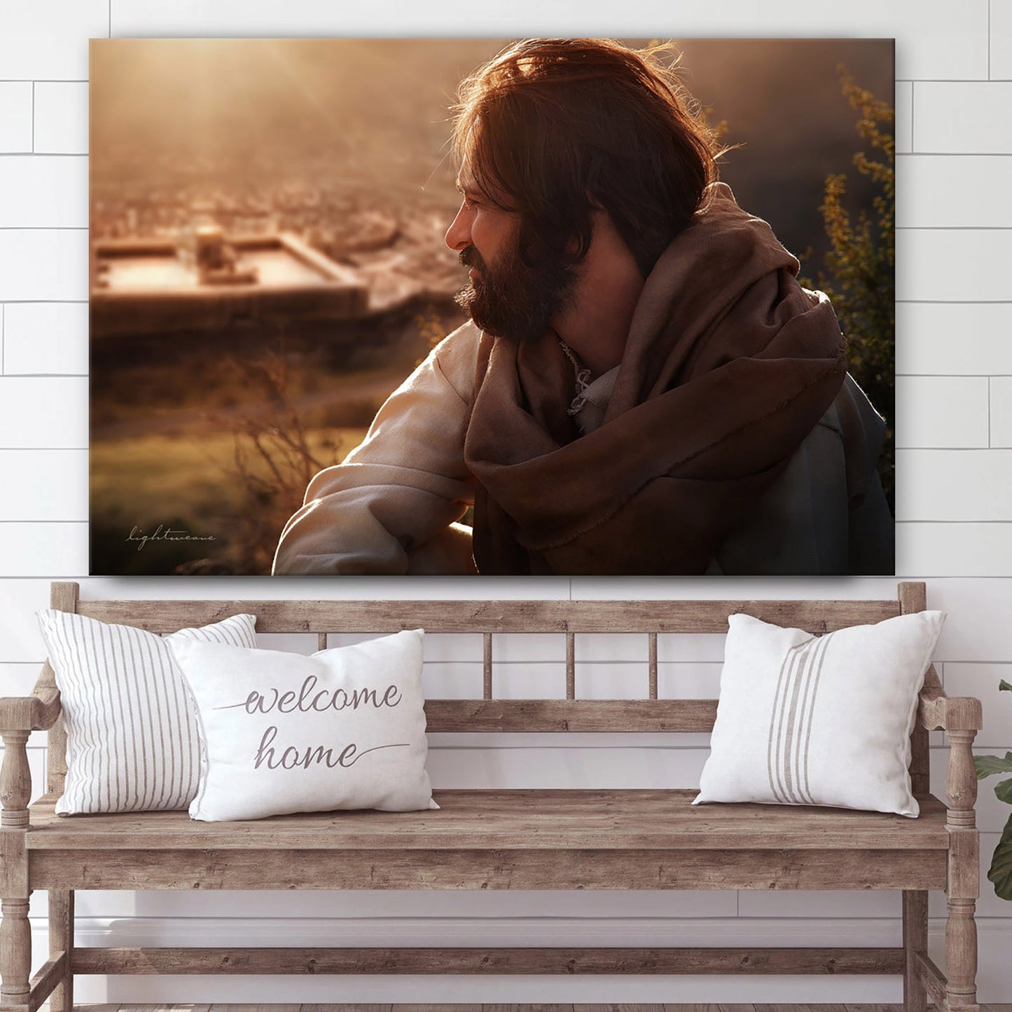Jerusalem  Canvas Picture - Jesus Christ Canvas Art - Christian Wall Art