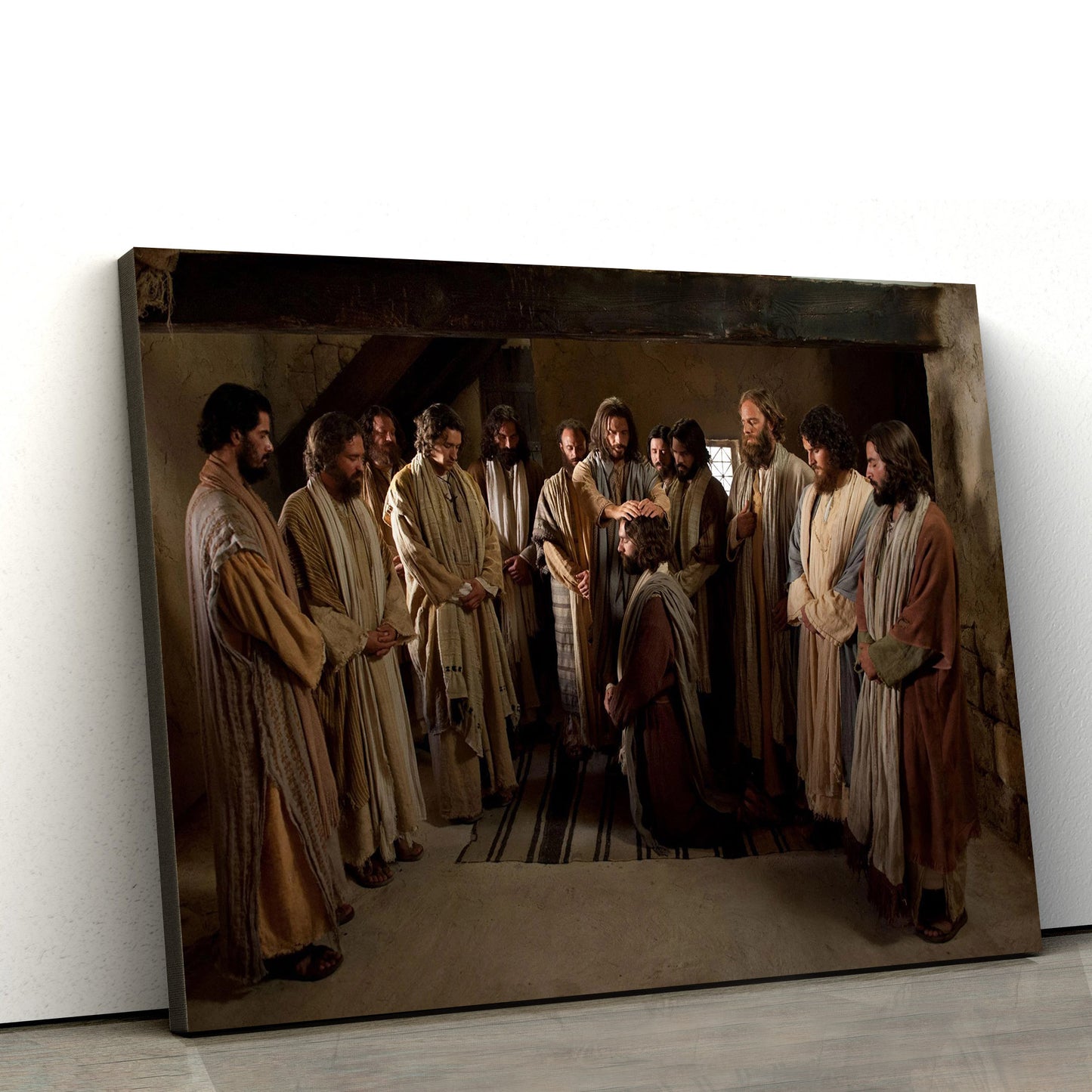 Jesus 12 Disciples - Jesus Canvas Wall Art - Christian Wall Art