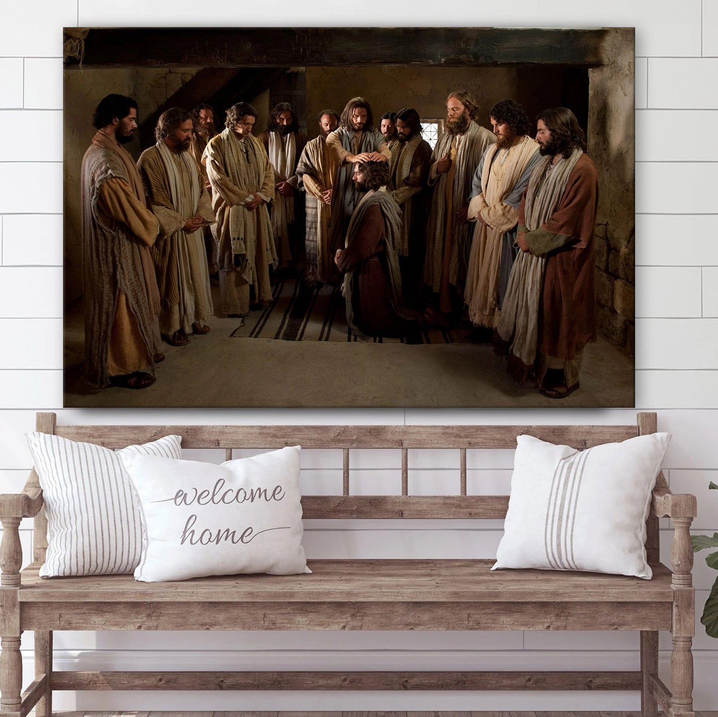 Jesus 12 Disciples - Jesus Canvas Wall Art - Christian Wall Art