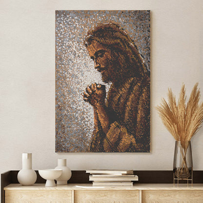Jesus Christ Canvas Wall Art 1 - Jesus Picture - Jesus Portrait Canvas