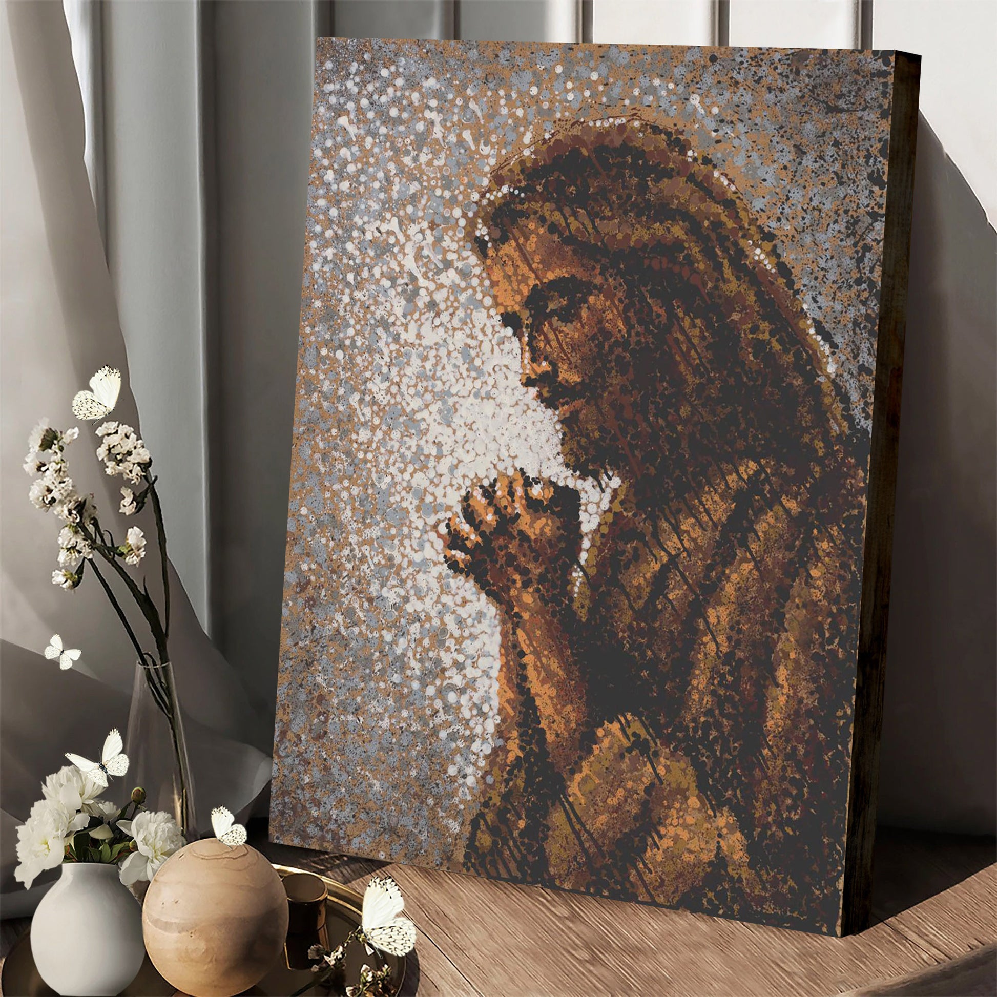 Jesus Christ Canvas Wall Art 1 - Jesus Picture - Jesus Portrait Canvas