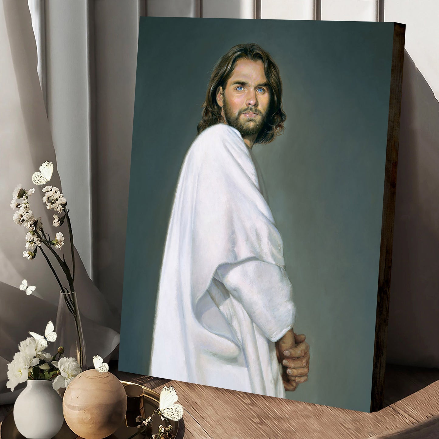 Jesus Christ Canvas Wall Art 2 - Jesus Picture - Jesus Portrait Canvas