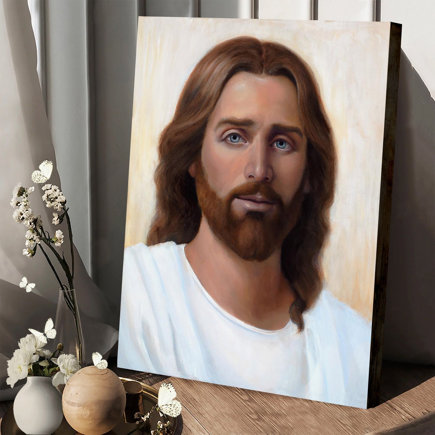 Jesus Christ Canvas Wall Art 3 - Jesus Picture - Jesus Portrait Canvas