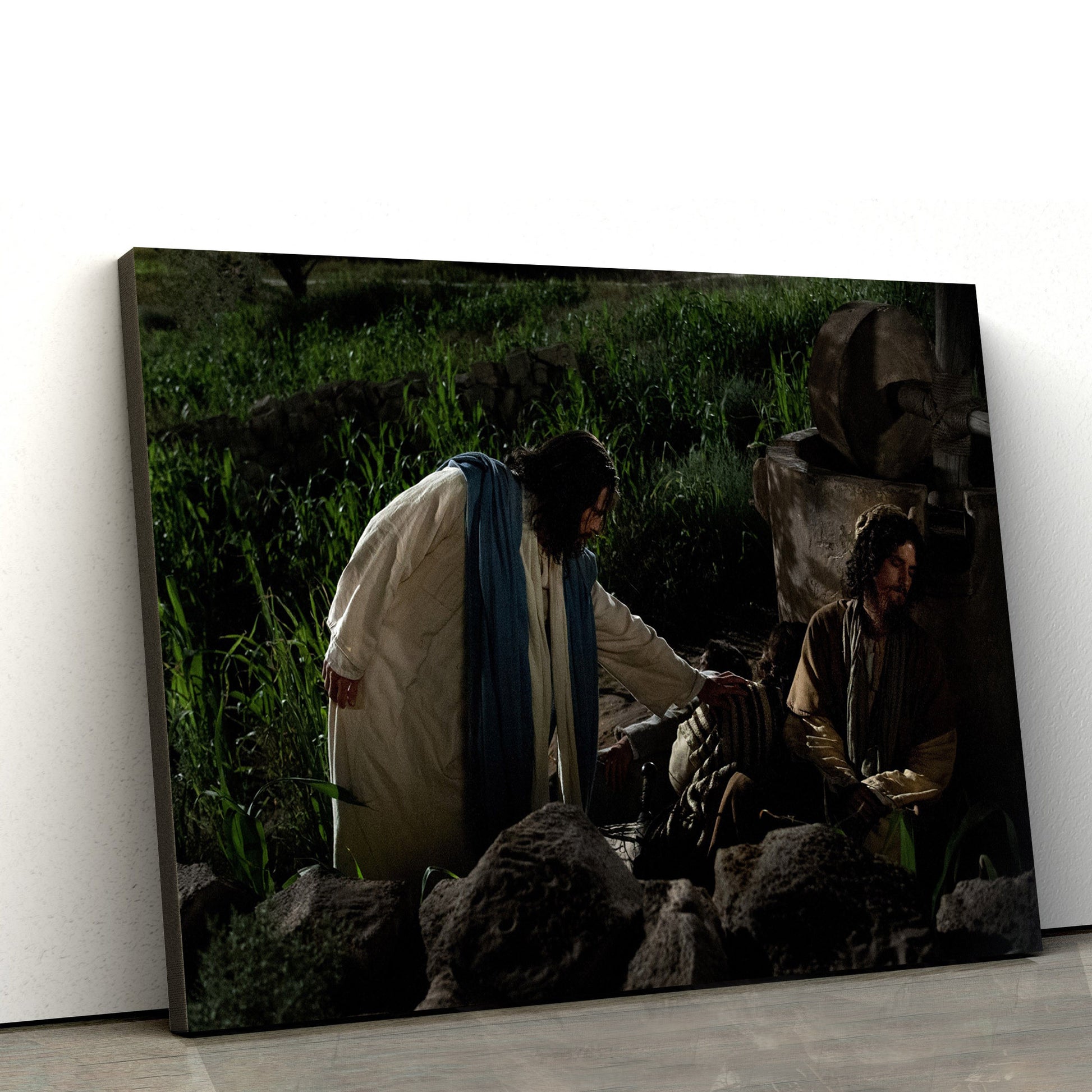 Jesus Agonia Getsemani - Jesus Canvas Wall Art - Christian Wall Art