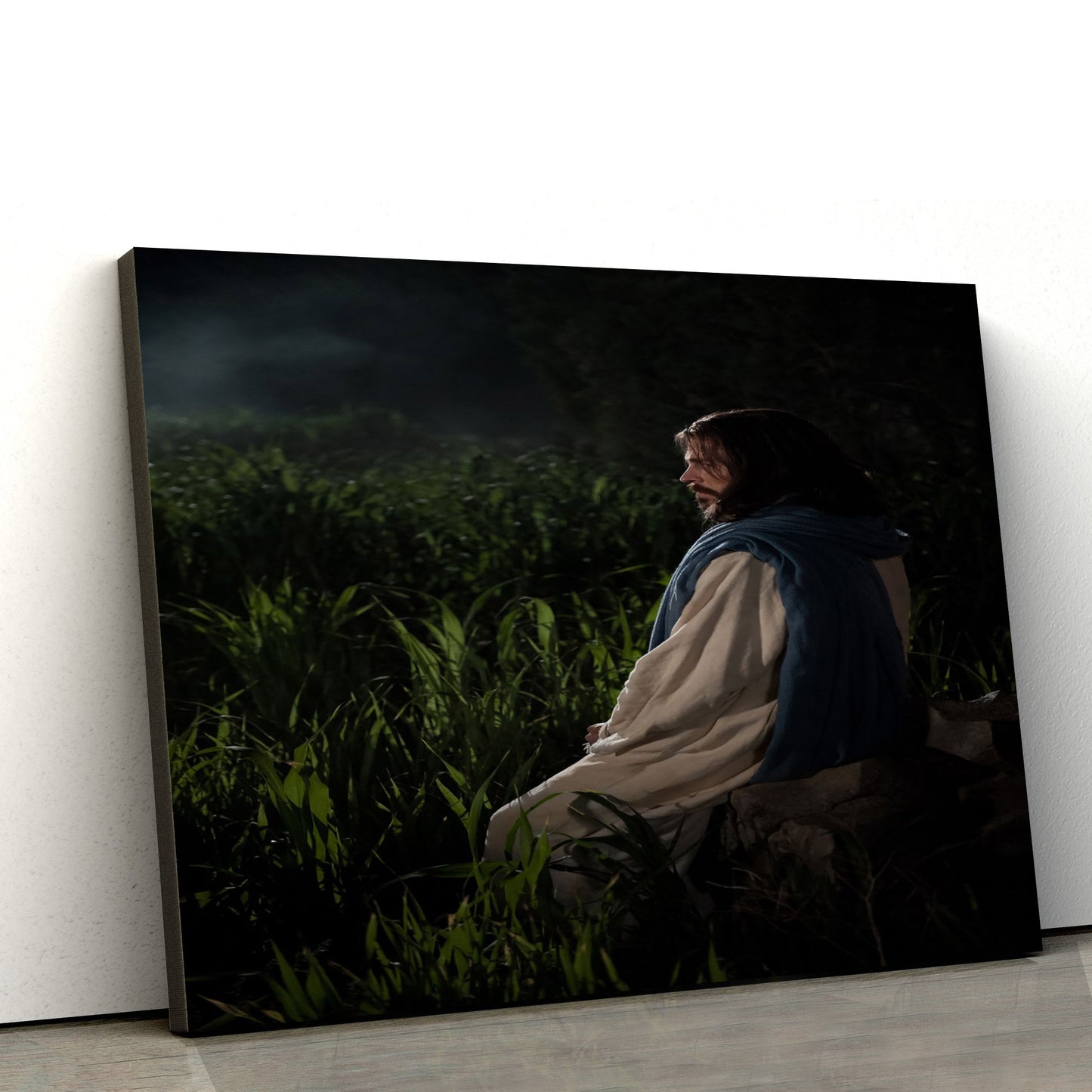 Jesus Agony In The Garden Gethsemane Canvas Pictures - Jesus Canvas Wall Art - Christian Canvas Paintings
