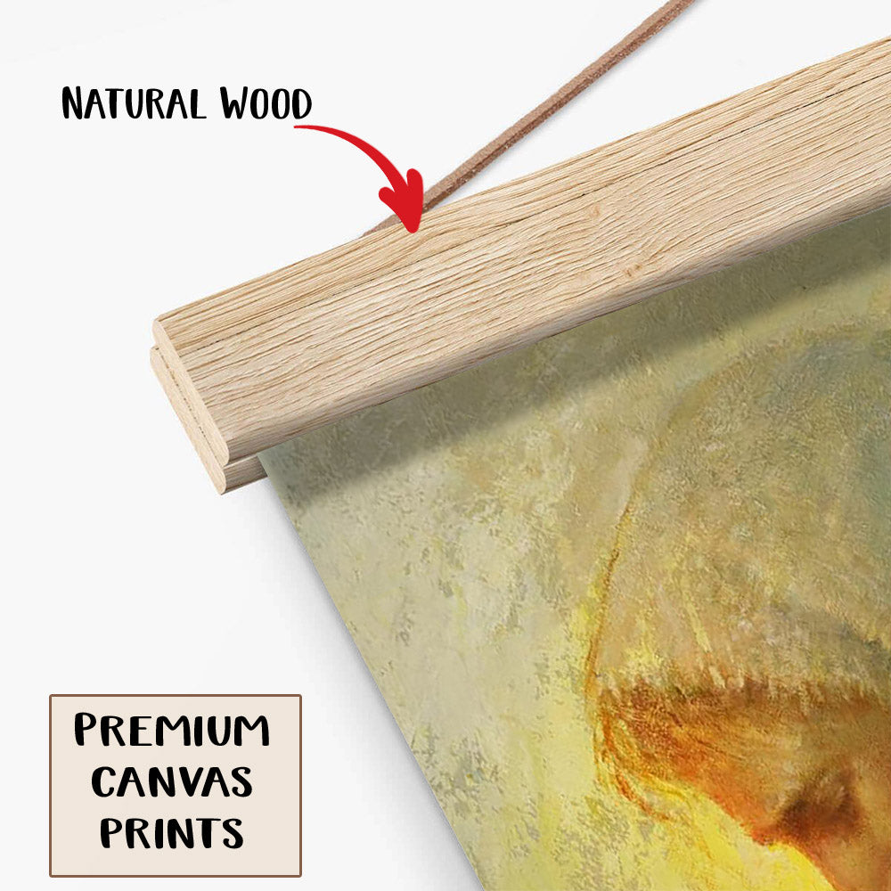 Jesus And A Child Picture - Abba Hanging Canvas Wall Art - Christian Wall Decor - Religious Canvas