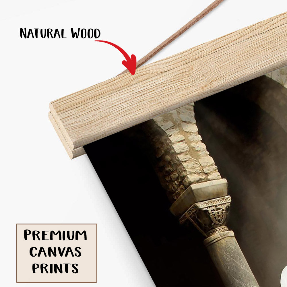 Jesus And A Child Picture - Feeling My Savior's Love Hanging Canvas Wall Art - Christian Wall Decor - Religious Canvas