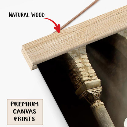 Jesus And A Child Picture - Feeling My Savior's Love Hanging Canvas Wall Art - Christian Wall Decor - Religious Canvas