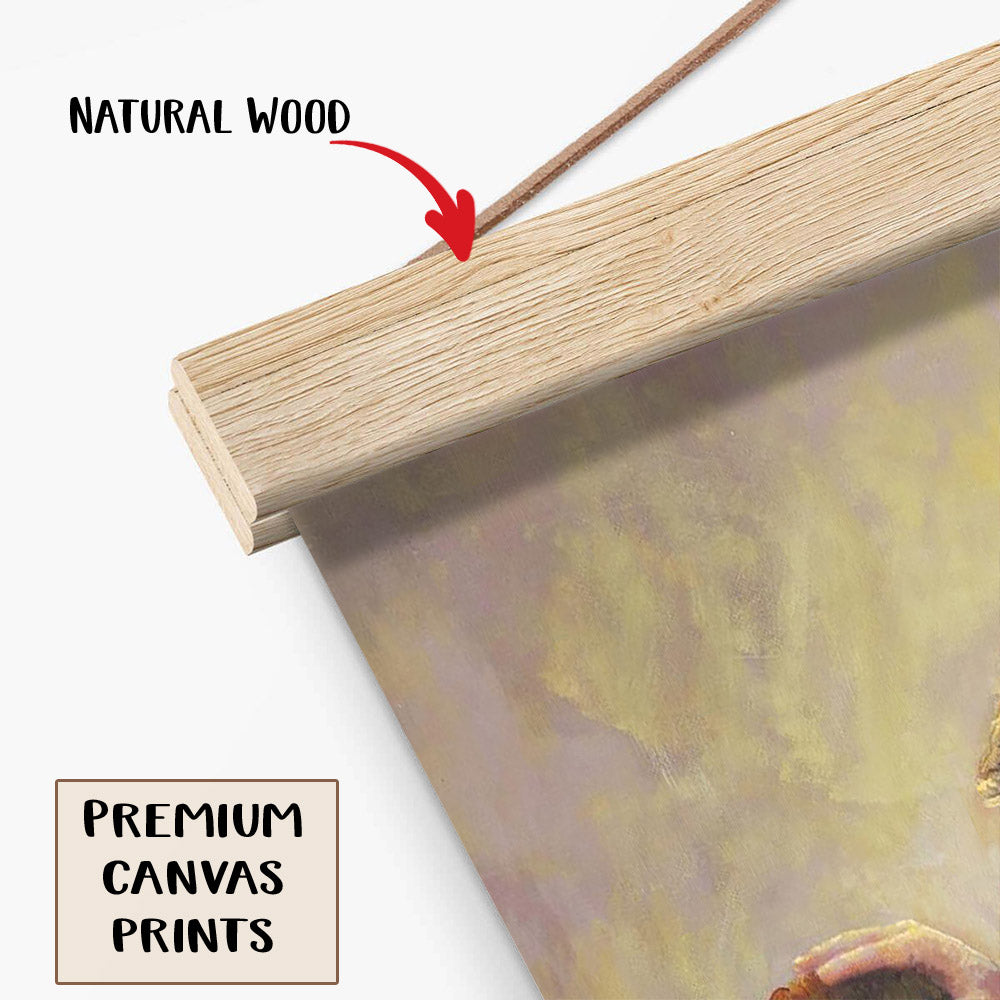 Jesus And A Child Picture - Prayer Of Love Hanging Canvas Wall Art - Christian Wall Decor - Religious Canvas