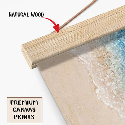 Jesus And A Child Picture - Rising Higher Hanging Canvas Wall Art - Christian Wall Decor - Religious Canvas