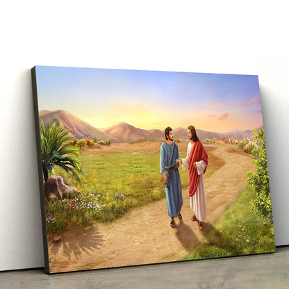 Jesus And Apostles Canvas Pictures - Jesus Christ Canvas Art - Christian Wall Canvas