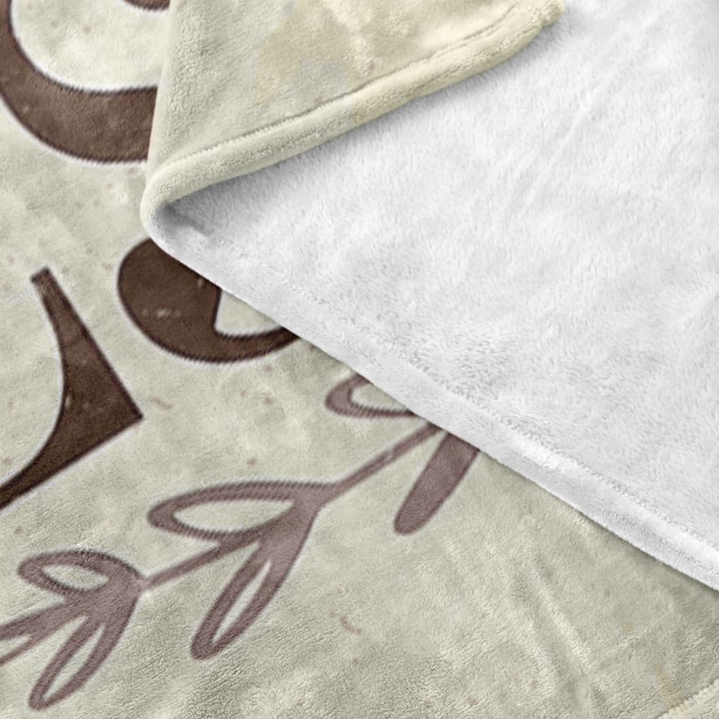 Jesus And Coffee Fleece Blanket - Christian Blanket - Bible Verse Blanket