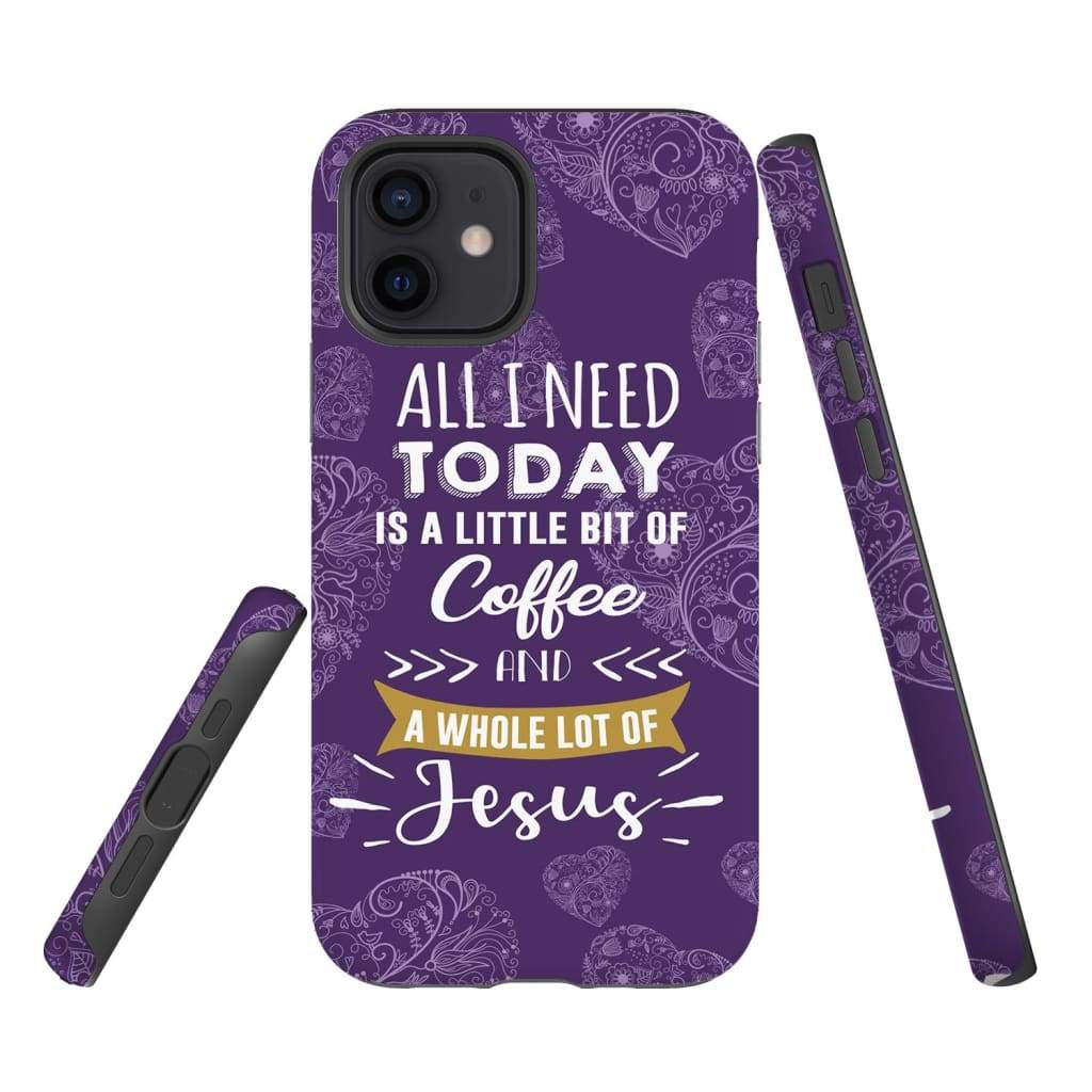 Jesus And Coffee Phone Case - Christian Phone Case- Iphone Samsung Cases Christian