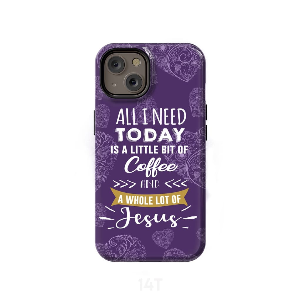 Jesus And Coffee Phone Case - Christian Phone Case- Iphone Samsung Cases Christian