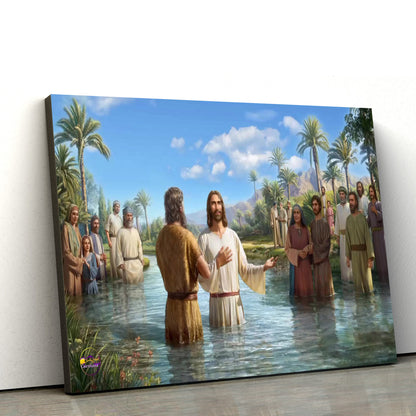 Jesus And His Disciples Canvas Pictures - Jesus Christ Canvas Art - Christian Wall Canvas