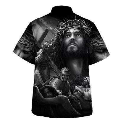 Jesus And His Warriors Are Fighting Hawaiian Shirt - Christian Hawaiian Shirt - Religious Hawaiian Shirts