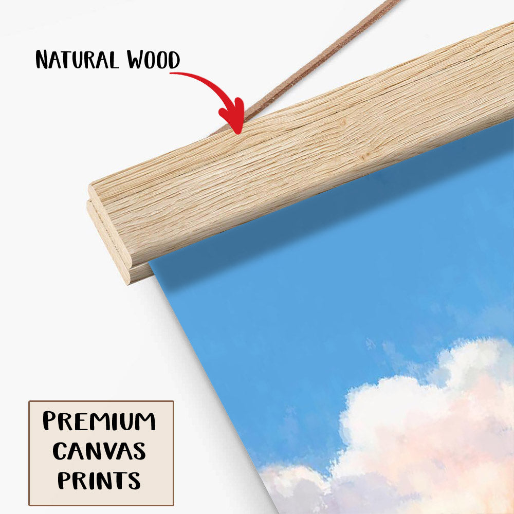 Jesus And The Lamb Picture - In His Keeping Portrait Hanging Canvas Wall Art - Christian Wall Decor - Religious Canvas