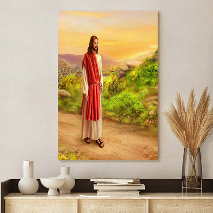 Jesus Art - Canvas Pictures - Jesus Canvas Art - Christian Wall Art