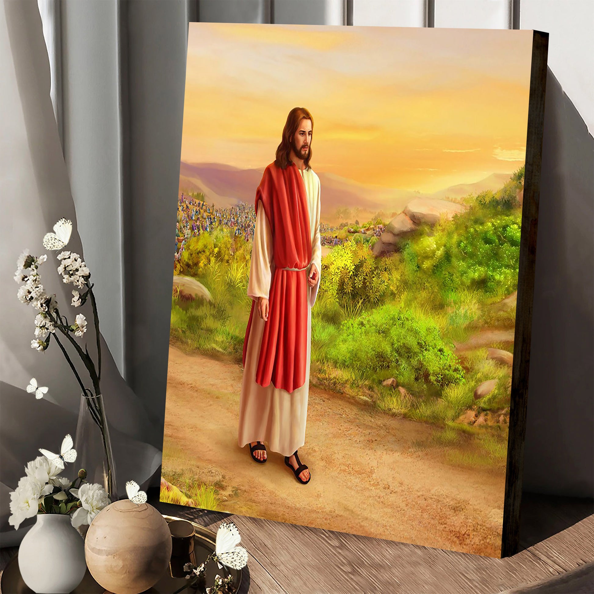 Jesus Art - Canvas Pictures - Jesus Canvas Art - Christian Wall Art