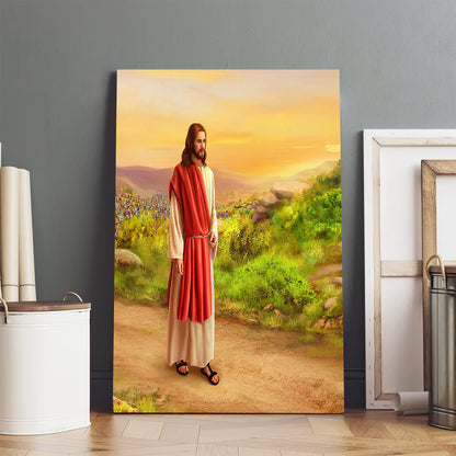 Jesus Art - Canvas Pictures - Jesus Canvas Art - Christian Wall Art
