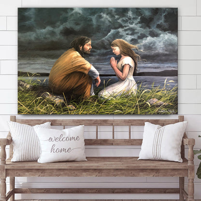 Jesus Art The Lord Is Near Christian Art - Jesus Canvas Pictures - Christian Wall Art