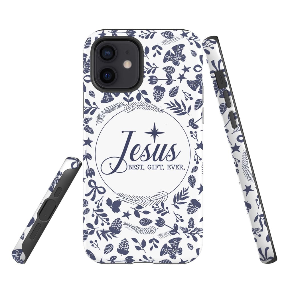 Jesus Best Gift Ever - Christian Christmas Phone Case - Inspirational Bible Scripture iPhone Cases