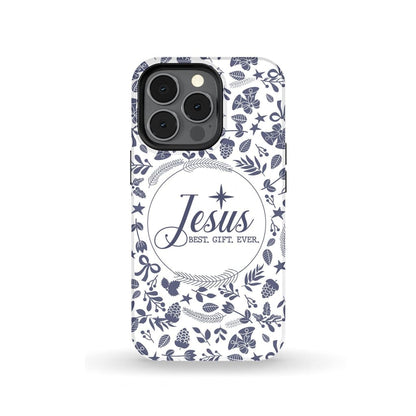 Jesus Best Gift Ever - Christian Christmas Phone Case - Inspirational Bible Scripture iPhone Cases