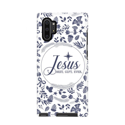 Jesus Best Gift Ever - Christian Christmas Phone Case - Inspirational Bible Scripture iPhone Cases
